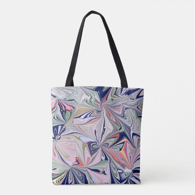 Tote Bag Conception abstraite du marbre (Dos)