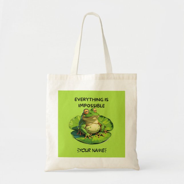 Tote Bag Conception amusante pour les amateurs d'Humours et (Devant)