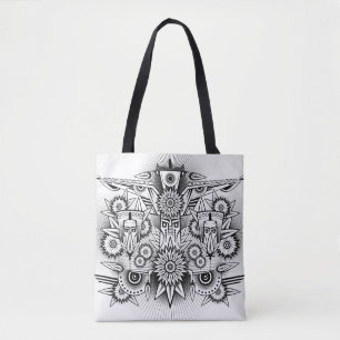 Tote Bag Conception artistique tribale