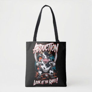 Tote Bag Conception avec un caractère vache