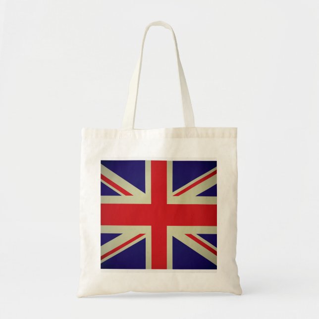 Tote Bag Conception britannique de drapeau (Devant)