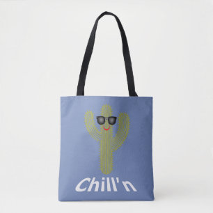 Tote Bag Conception Chill'n Cactus - Fourre-tout tout-sur-i