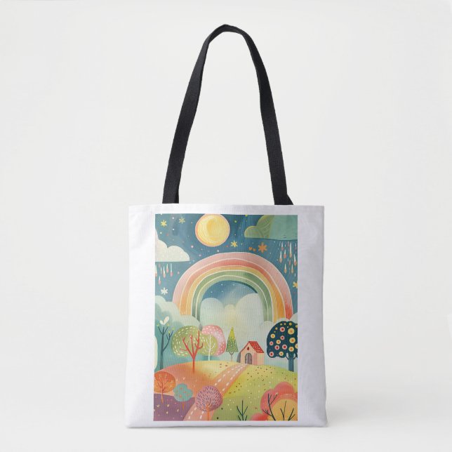 Tote Bag Conception d'art de pépinière  (Devant)