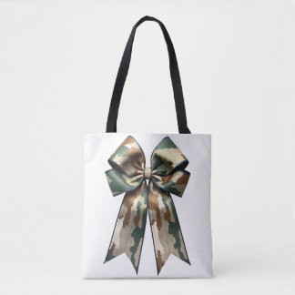 Tote Bag Conception de Bow Camouflage - Style d'inspiration