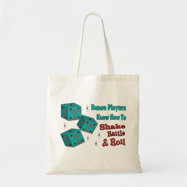 Tote Bag Conception de Bunco de matrices de Martinit de (Devant)