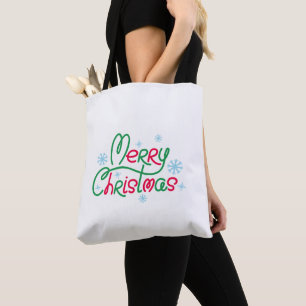 Tote Bag Conception de cadeau de fête de vacances d'arbre d