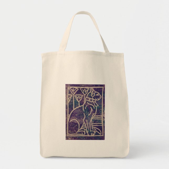 Tote Bag Conception de chat égyptien (Devant)