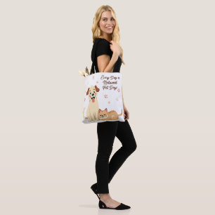 Tote Bag Conception de chats et de chiens mignons pour les