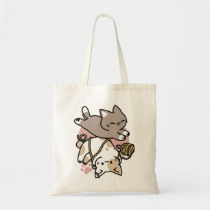 Tote Bag Conception de chats mignons et joueurs – Art de pa