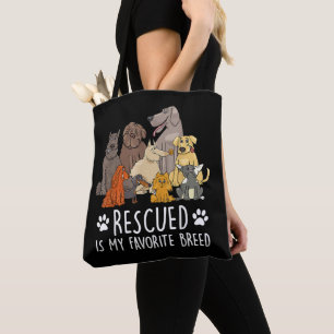 Tote Bag Conception de chien drôle pour hommes et femmes av