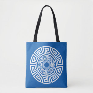 Tote Bag Conception de clé grecque