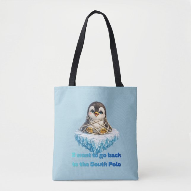 Tote Bag Conception de conservation du changement climatiqu (Devant)