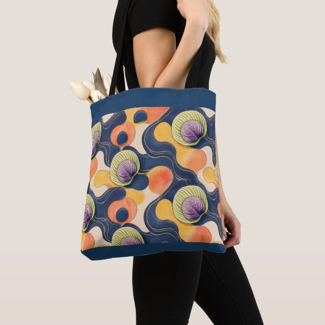 Tote Bag Conception de feuilles d'automne (De près)