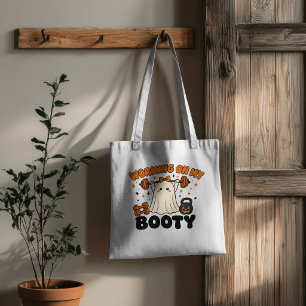Tote Bag Conception de fitness fantôme pour travailler mes