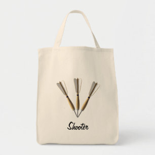 Tote Bag Conception de fléchettes à monogramme