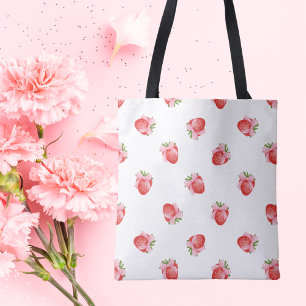 Tote Bag Conception de fraise mignonne moderne