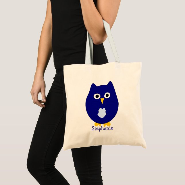 Tote Bag Conception de hibou personnalisée (Devant (produit))