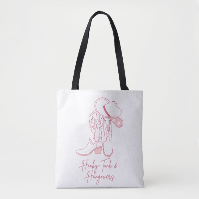 Tote Bag Conception de Honky Tonk et lendemains de fête | B (Devant)