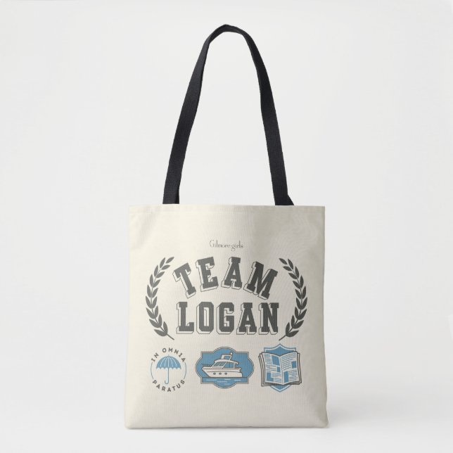 Tote Bag Conception de l'équipe Logan Gilmore Girls (Devant)