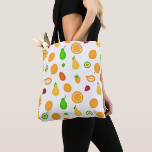 Tote Bag Conception de motif de fruits exotiques