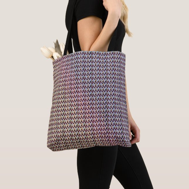 Tote Bag Conception de motif numérique abstrait moderne 126 (De près)