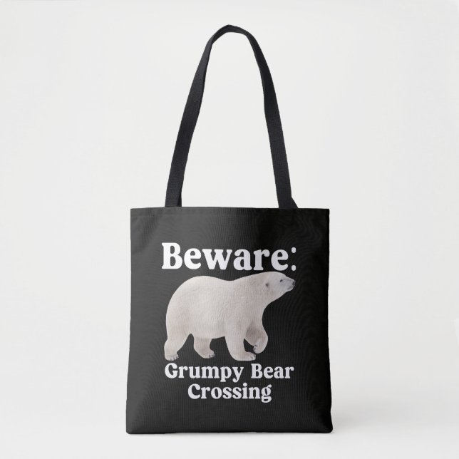 Tote Bag Conception de panneau de signalisation de traversé (Devant)
