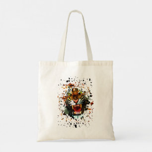 Tote Bag Conception de puissance du tigre rugissant   Félin