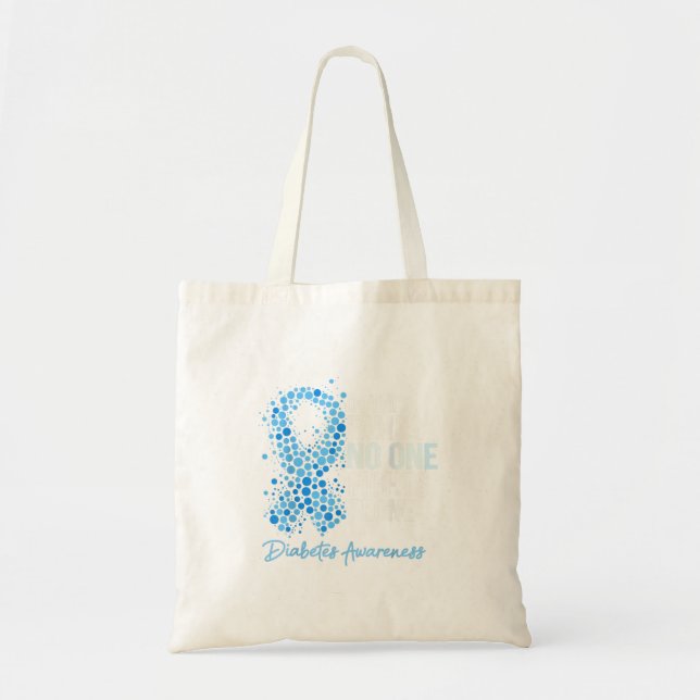 Tote Bag Conception de sensibilisation au diabète 24 (Devant)