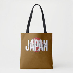 Tote Bag Conception de soutien aux fans de football japonai