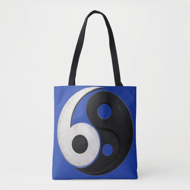 Tote Bag Conception de symbole Yin Yang 69 (Devant)
