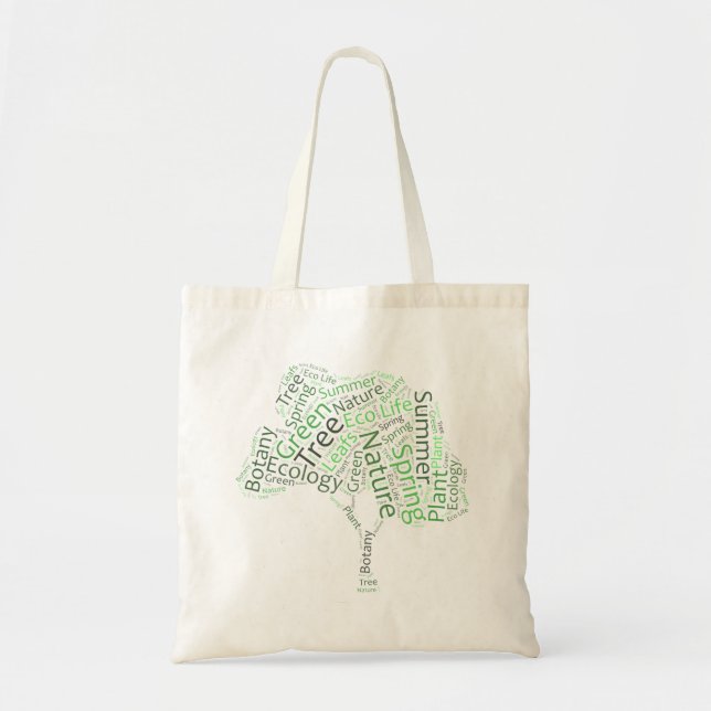 Tote Bag Conception de texte - Arborescence ECO (Devant)
