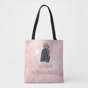 Tote Bag Conception de typographie esthétique musulmane min