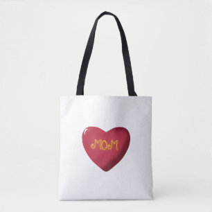 Tote Bag Conception de typographie maman, texte d'art citat