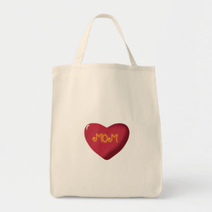Tote Bag Conception de typographie maman, texte d'art de ci