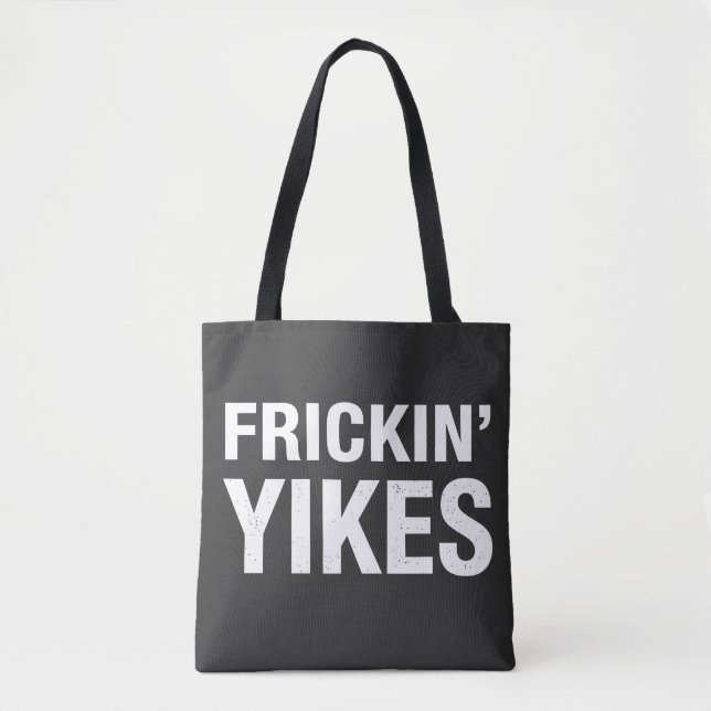 Tote Bag Conception de typographie sarcastique drôle de Fri (Devant)