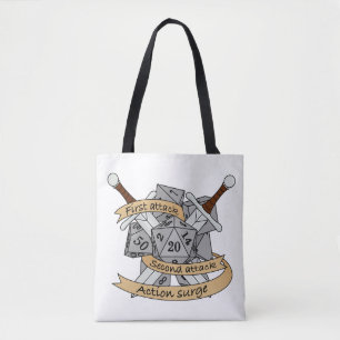 Tote Bag Conception des dés de combat