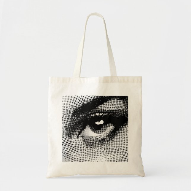 Tote Bag Conception des yeux pointus fourre-tout (Devant)