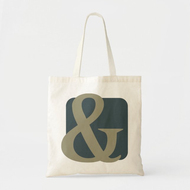 Tote Bag Conception d'esperluète (Devant)