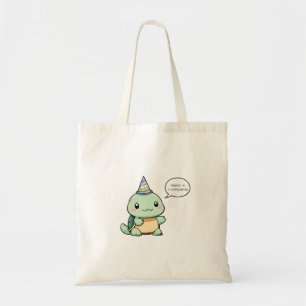 Tote Bag Conception drôle de tortue "A culminé à la materne