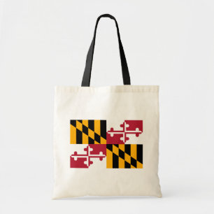 Tote Bag Conception du drapeau de l'État du Maryland