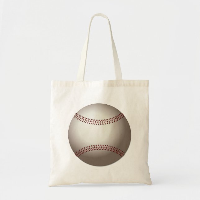 Tote Bag Conception d'une balle de base (Devant)