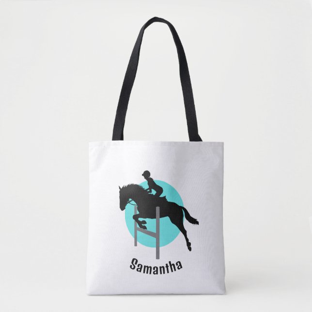 Tote Bag Conception équestre (Devant)