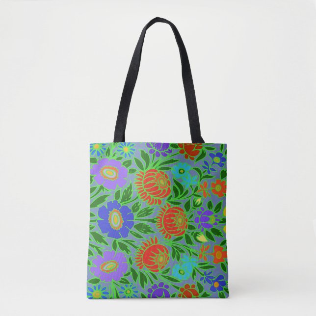 Tote Bag Conception florale #2 (Devant)