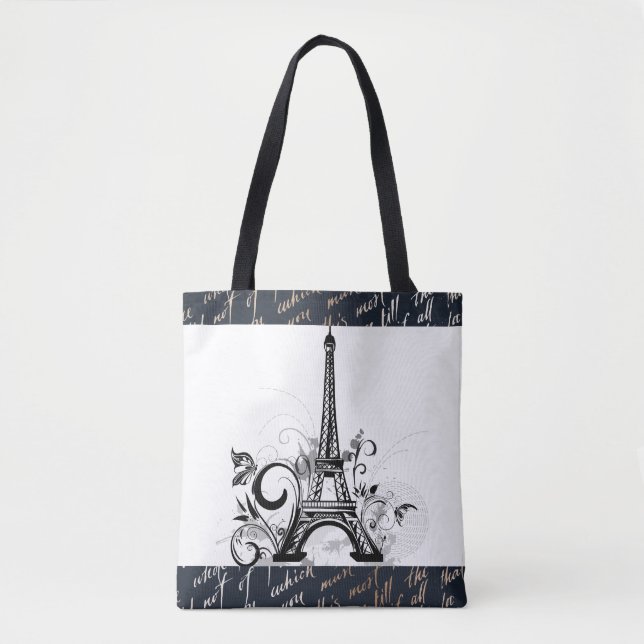 Tote Bag Conception Fourre-tout de Paris (Devant)
