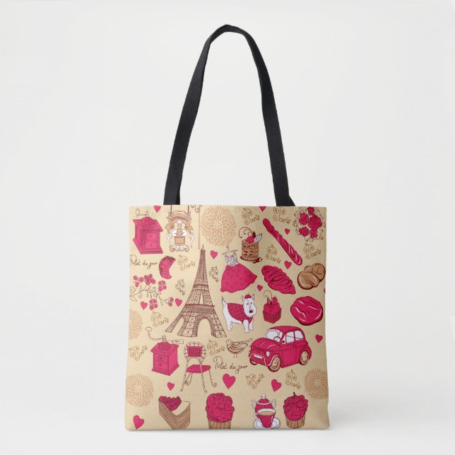Tote Bag Conception française fantastique Fourre-tout (Devant)