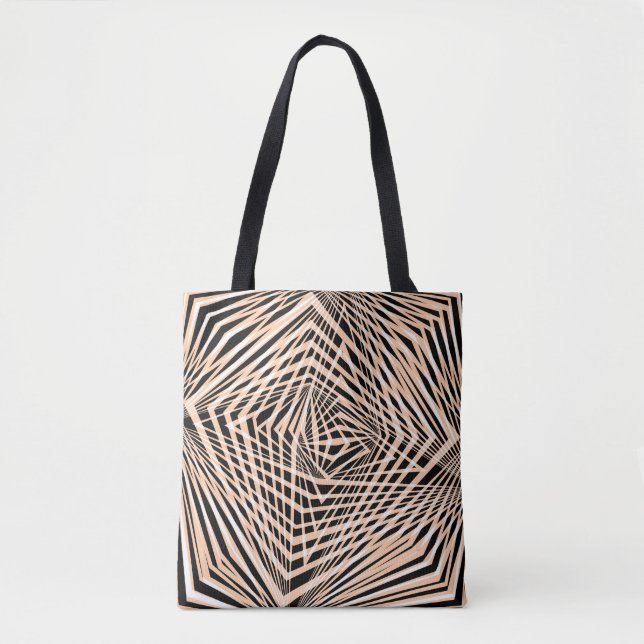 Tote Bag Conception géométrique Abstraite sans joint (Devant)