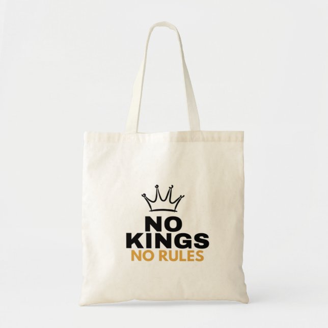 Tote Bag Conception graphique de couronne minimale Pas de r (Devant)