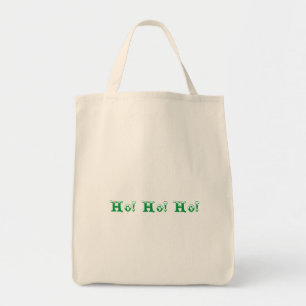 Tote Bag Conception imprimée Ho Ho Ho Célébration de Noël C