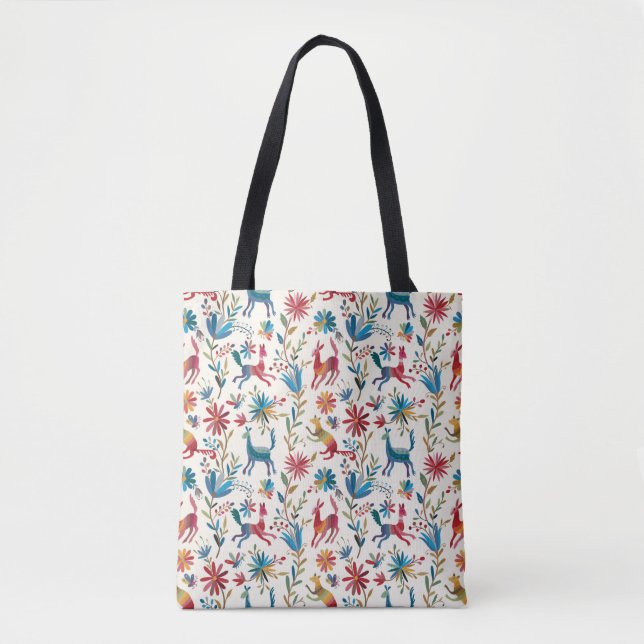 Tote Bag Conception inspirée d'Otomi (Devant)