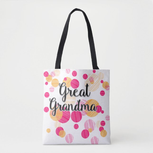 Tote Bag Conception moderne de grand-grand-grand-grand-gran (Devant)